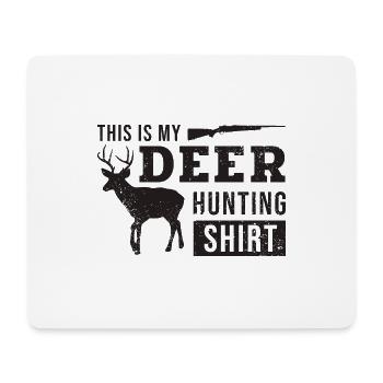 Hunting Hunters - Mouse Pad (horizontal) - white - Front