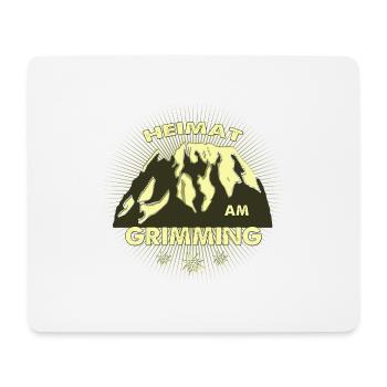 Grimming Steiermark - Mousepad (Querformat) - Weiß - Vorne