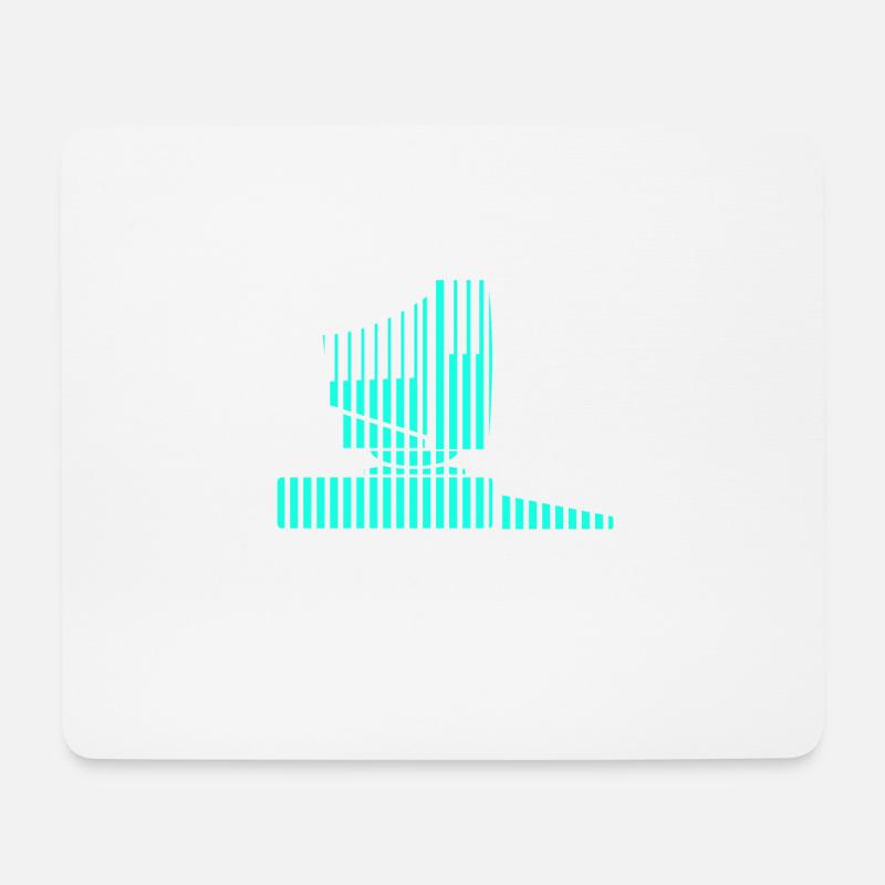 PC - Mousepad (Querformat) - Weiß