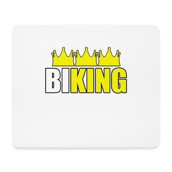 Biking - Mouse Pad (horizontal) - white - Front