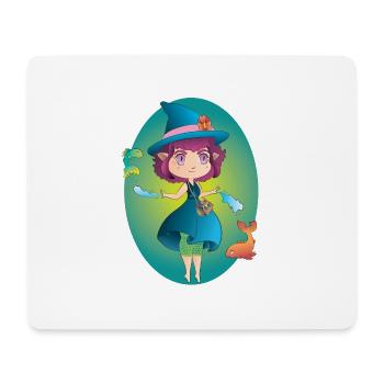 Witch of water - Mouse Pad (horizontal) - white - Front