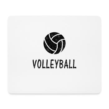 volleyball, beach volleyball, block, excavate, lift - Mouse Pad (horizontal) - white - Front