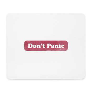 Don't Panic - Hitchhiker - Mousepad (Querformat) - Weiß - Vorne