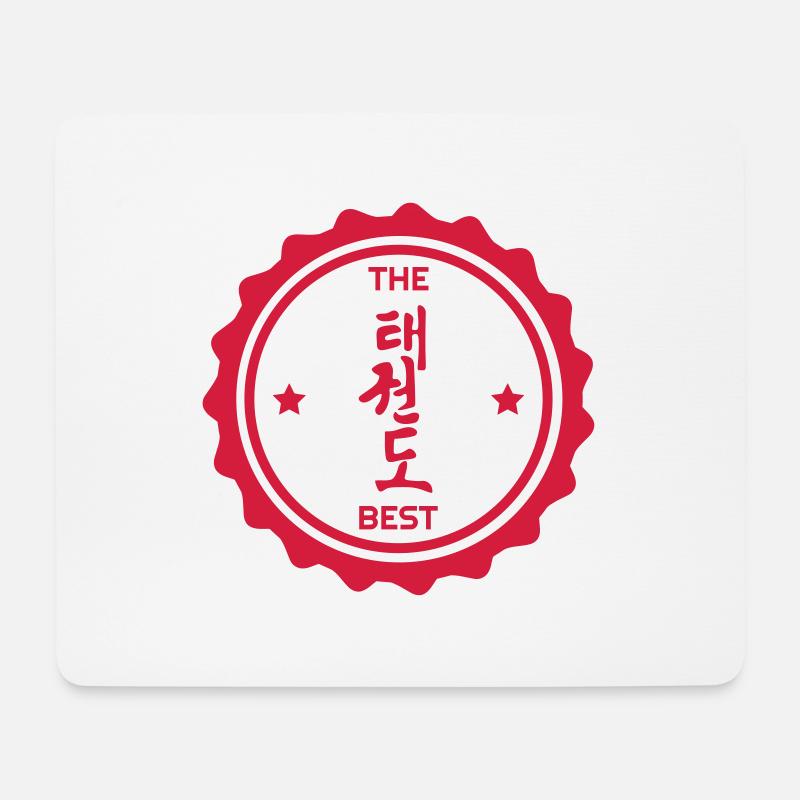 Taekwondo Taekwondoin Tae-Kwon-Do Tae Kwon Do - Mouse Pad (horizontal) - white