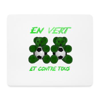 IN GREEN AND AGAINST ALL - Mouse Pad (horizontal) - white - Front
