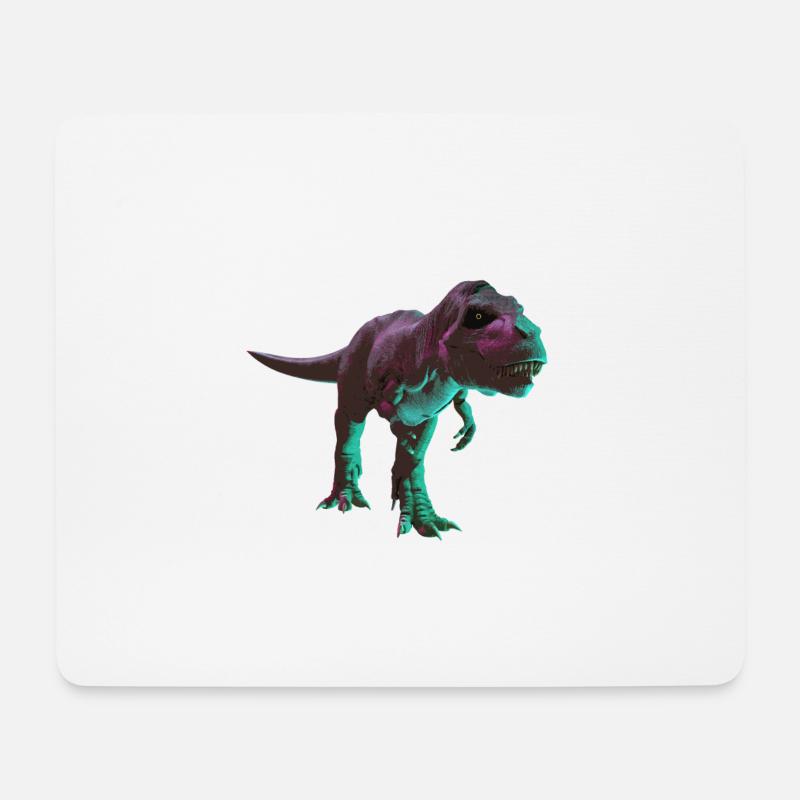 Raptor Dino dinosaurs dinosaur - Mouse Pad (horizontal) - white