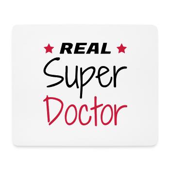 Arzt / Medizin / Ärztin / doctor - Mousepad (Querformat) - Weiß - Vorne
