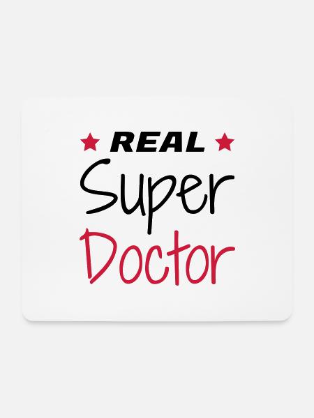 Arzt / Medizin / Ärztin / doctor - Mousepad (Querformat) - Weiß