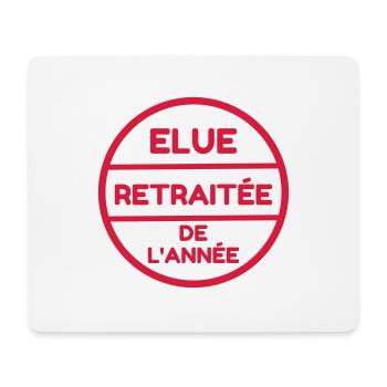 Ruhestand / Rentner / Rentnerin / Rente - Mousepad (Querformat) - Weiß - Vorne