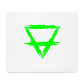 Element symbol Earth - Mouse Pad (horizontal) - white - Front