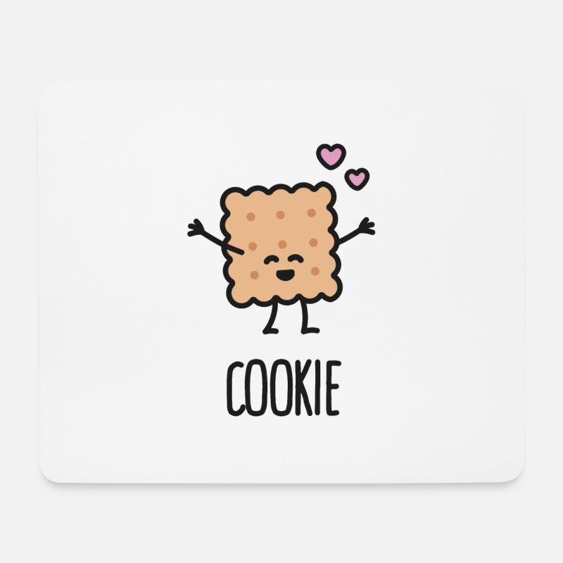 Cookie - Best friends forever (BFF) - Mousepad (Querformat) - Weiß