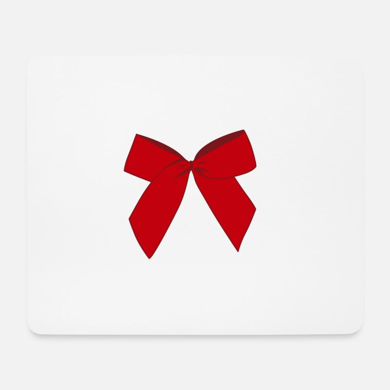 Loop Red - Mouse Pad (horizontal) - white