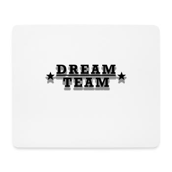 Dream Team - Tapis de souris (format paysage) - blanc - Devant