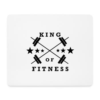 Fitness - Mouse Pad (horizontal) - white - Front