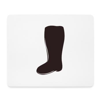 Booten - Mousepad (Querformat) - Weiß - Vorne