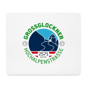 Großglockner Hochalpenstraße 1 - Mousepad (Querformat) - Weiß - Vorne