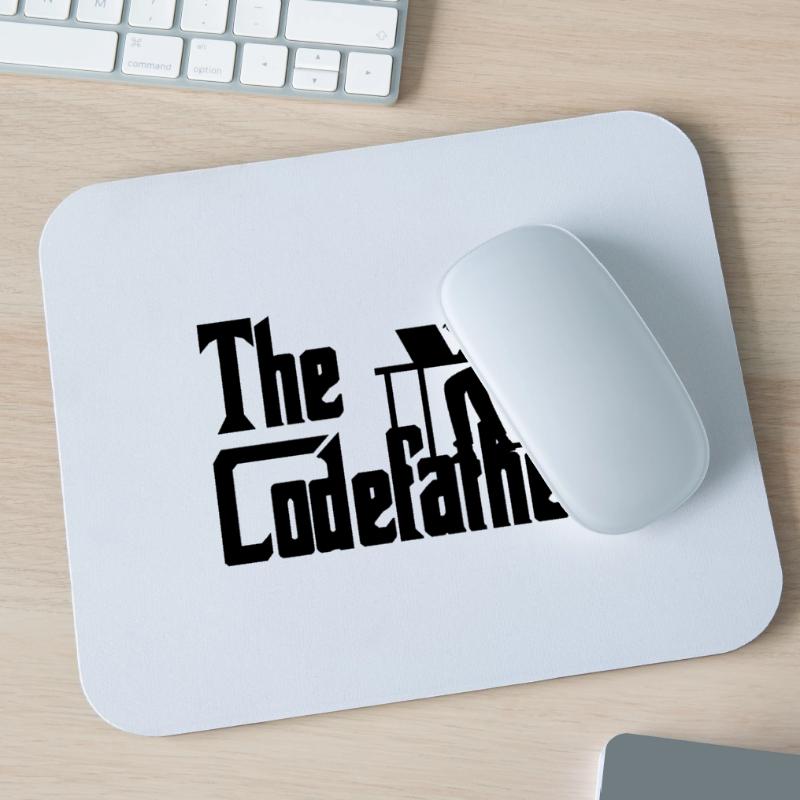 The Codefather Coding Programmer Gift Mouse Pad (horizontal)
