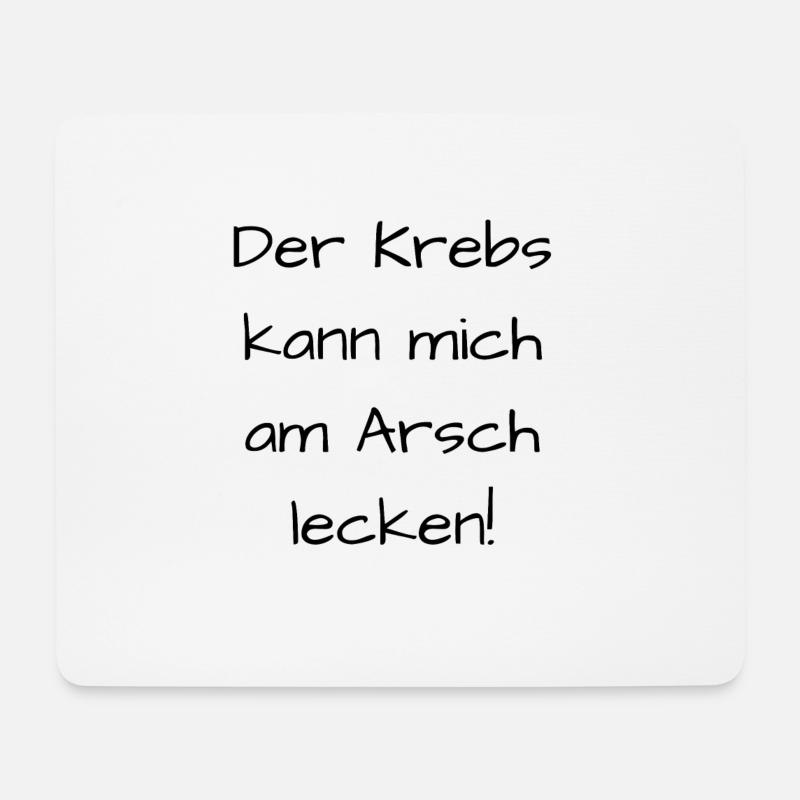 Kampf gegen Krebs - Mousepad (Querformat) - Weiß
