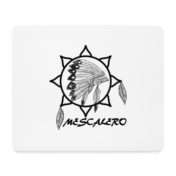 Mescalero Apache Indianer - Mousepad (Querformat) - Weiß - Vorne