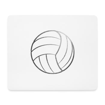 Volleyball - sportif - Tapis de souris (format paysage) - blanc - Devant