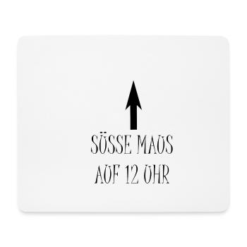 Süsse Maus - Mousepad (Querformat) - Weiß - Vorne