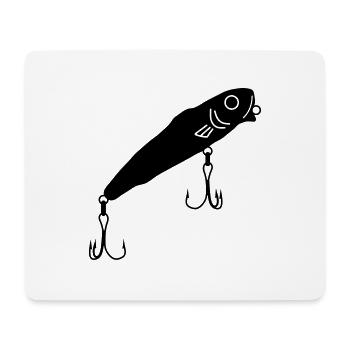 Fischköder_epc1 - Mousepad (Querformat) - Weiß - Vorne