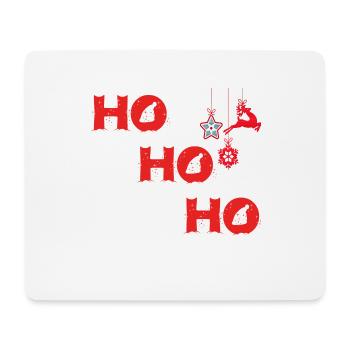HOHOHO - Mouse Pad (horizontal) - white - Front