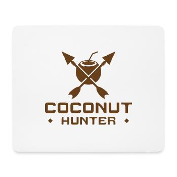 Coconut Hunter - Mousepad (Querformat) - Weiß - Vorne
