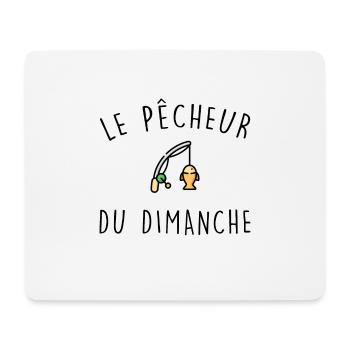 The Sunday fisherman - Mouse Pad (horizontal) - white - Front