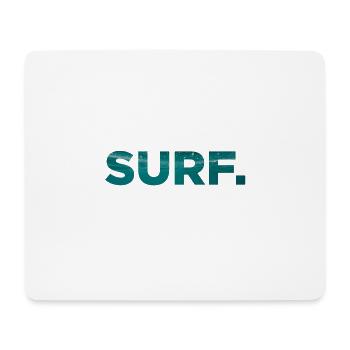 Surf surf surf surfeur surfeur - Tapis de souris (format paysage) - blanc - Devant