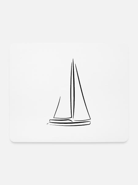 segel~~POS=TRUNC - Mousepad (Querformat) - Weiß