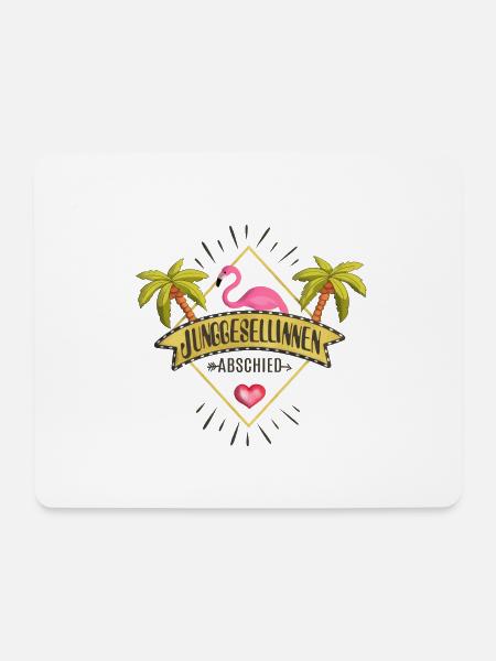 Junggesellinnenabschied Aloha - Mousepad (Querformat) - Weiß