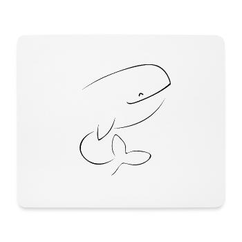 Pause 2 - Mousepad (Querformat) - Weiß - Vorne