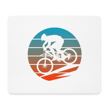 Vélo vélo - Tapis de souris (format paysage) - blanc - Devant