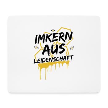 Imkern Imker Imkerei | Bienenzucht Bienen Geschenk - Mousepad (Querformat) - Weiß - Vorne