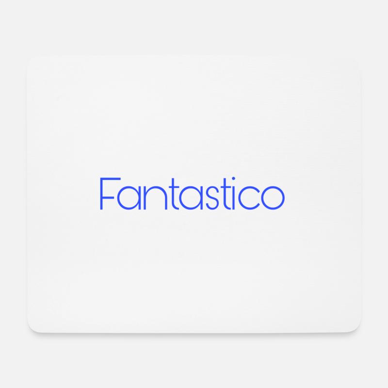 Fantastisch Italien Italienisch Super Perfekt Wort - Mousepad (Querformat) - Weiß