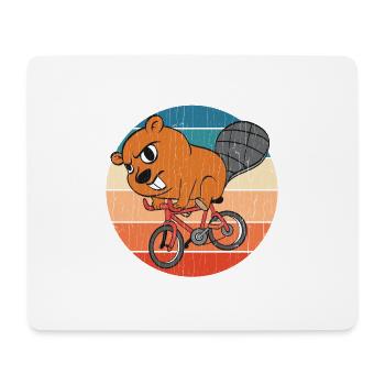 Beavers Love Wood Design Prepared For Digital - Mouse Pad (horizontal) - white - Front