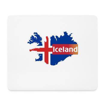 iceland - Mouse Pad (horizontal) - white - Front
