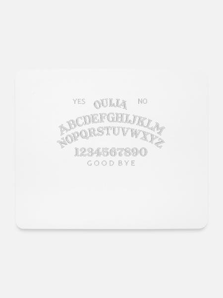 Ouija - Mousepad (Querformat) - Weiß
