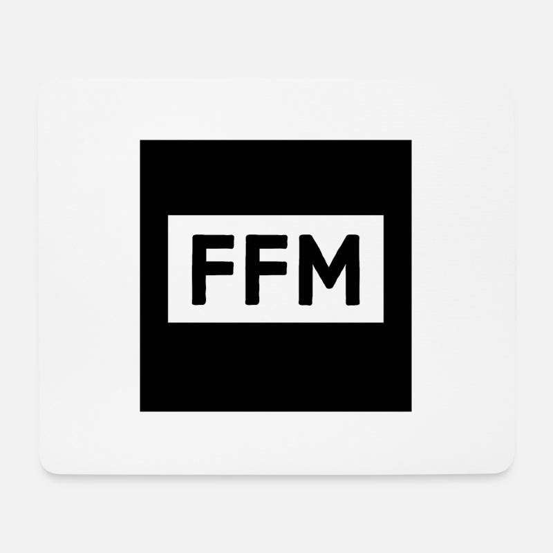 FFM - Mousepad (Querformat) - Weiß