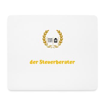 Steuerberater & Steuerprüfer Geschenk - Mousepad (Querformat) - Weiß - Vorne