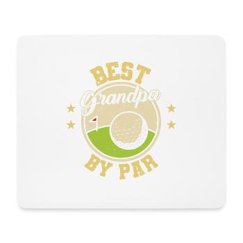 Unique Golfing Tee For Golfers Saying "Best - Mouse Pad (horizontal) - white - Front