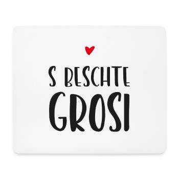 Schweizerdeutsch - Beste Grossmutter - Mousepad (Querformat) - Weiß - Vorne