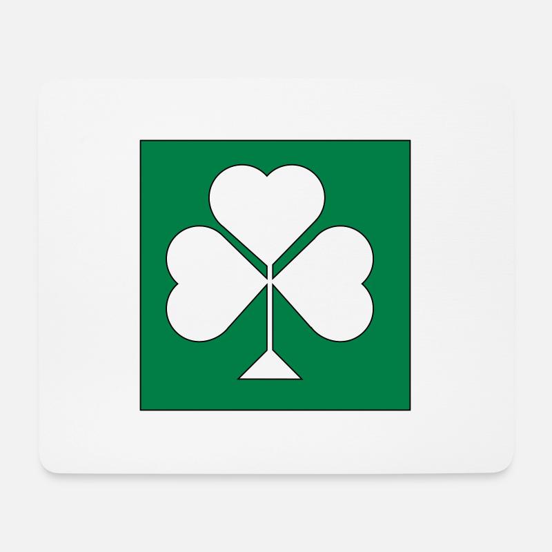 Shamrock - Mouse Pad (horizontal) - white