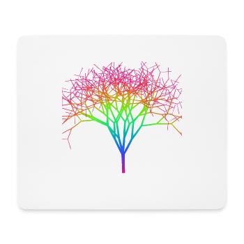 tree - Mouse Pad (horizontal) - white - Front