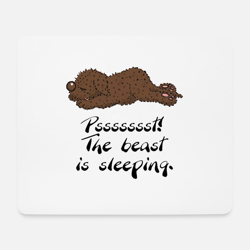 sleeppino1 2 - Mousepad (Querformat) - Weiß