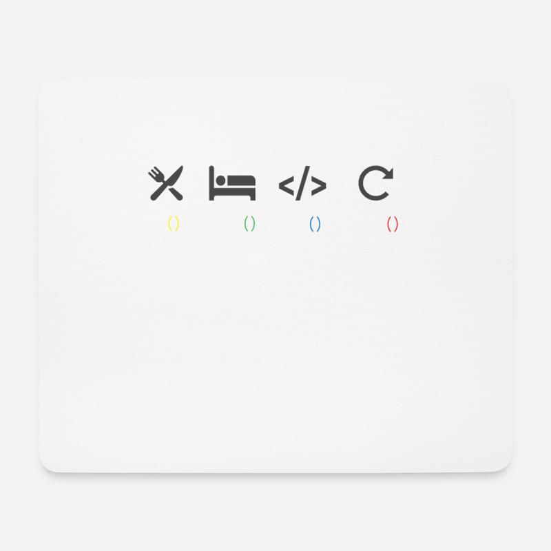 Coding - Mouse Pad (horizontal) - white