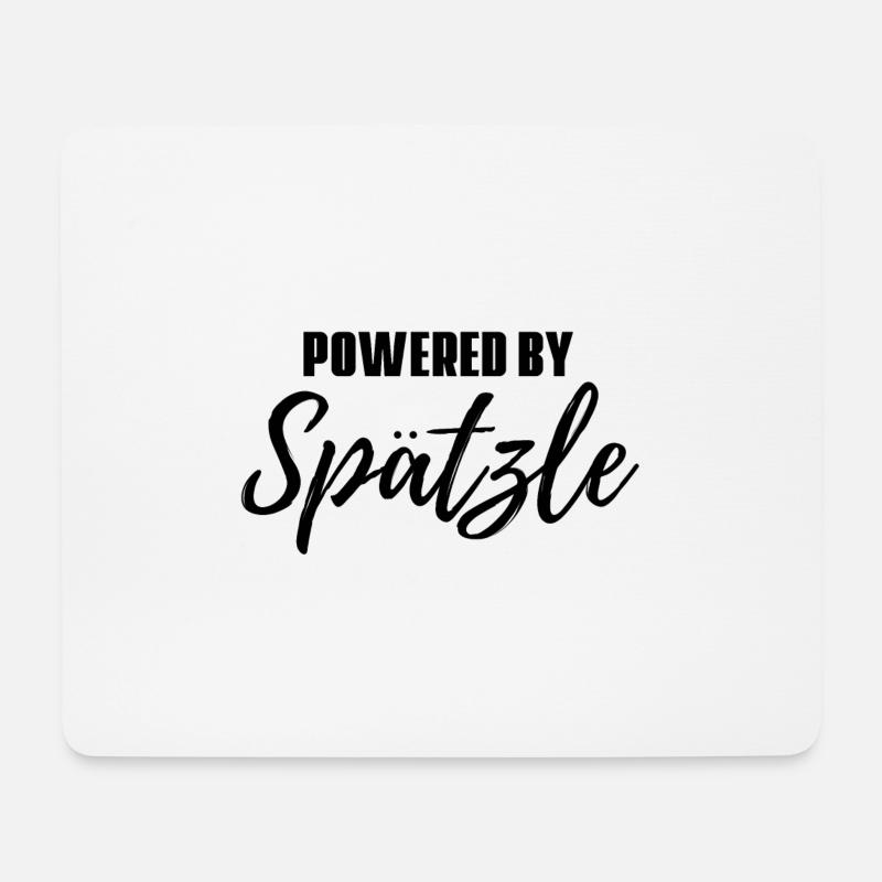 Spätzle | Schwaben Schwabe Schwäbisch Geschenkidee - Mousepad (Querformat) - Weiß