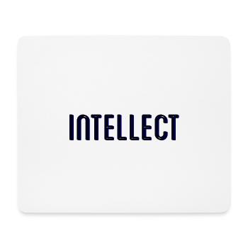 Intellect - Tapis de souris (format paysage) - blanc - Devant