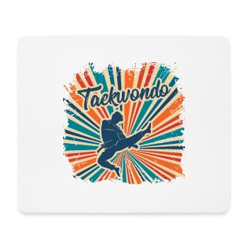 Martial arts Tae kwon do gift Taekwondo Sport - Mouse Pad (horizontal) - white - Front